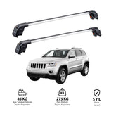 JEEP GRAND CHEROKEE 2011 et modèles ultérieurs TRX2 Thunder Carrier Barres transversales pour galerie de toit 2 barres